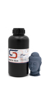 Siraya Tech Fast Navy Grey ABS-Like 3D Printer Resin 405nm UV-Curing Non-Brittle High Precision