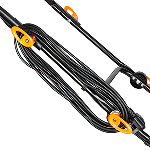 LawnMaster Mulching Hover Lawnmower Cable Tidy