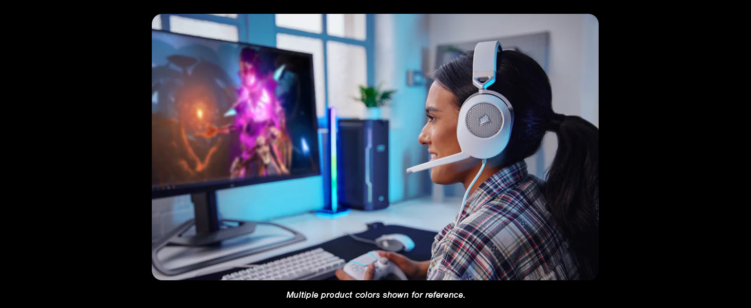 gaming headset, wired headset, gaming headphone, dolby audio headset