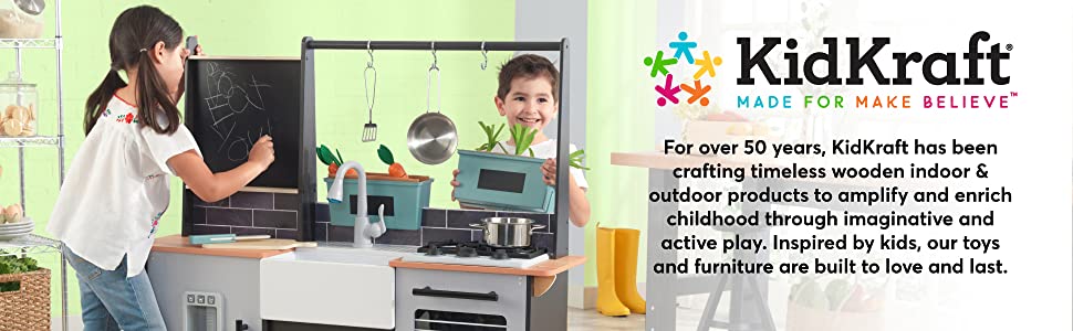 KidKraft Furniture, Dollhouse, Play Kitchen, Playset, made of wood, for children, kids, wooden toy