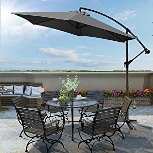 parasol déporté