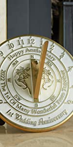 1st anniversary first wedding gift husband wife