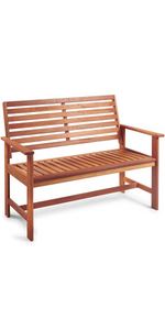 2 Seater Wooden Garden Bench