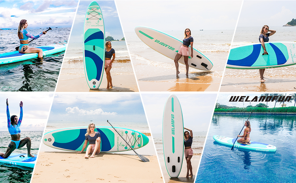 inflatable paddle board