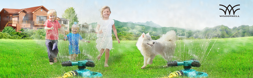 Wisdomwell Garden sprinkler system