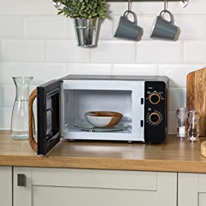 Russell Hobbs 17L Black Manual Microwave