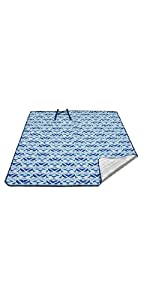 KingCamp Large Waterproof Aluminum Bottom Outdoor Picnic Blanket