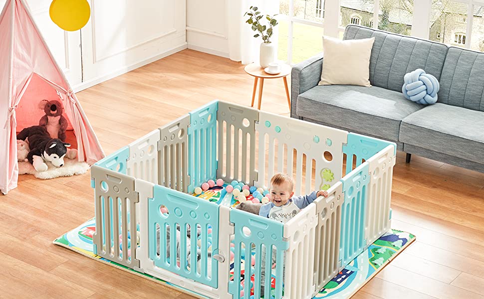 UMAY playpen large play yard