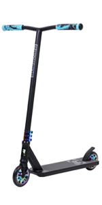 rampage scooters, stunt scooters, rampage stunt scooters, rampage r2 stunt scooter rainbow