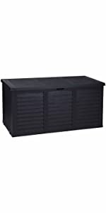 An even bigger garden storage seat and coal bunker outdoor at 362 litres og garden storage box/