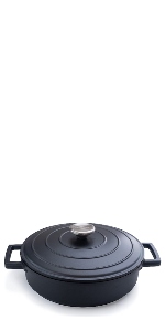 2 piece cast iron pot