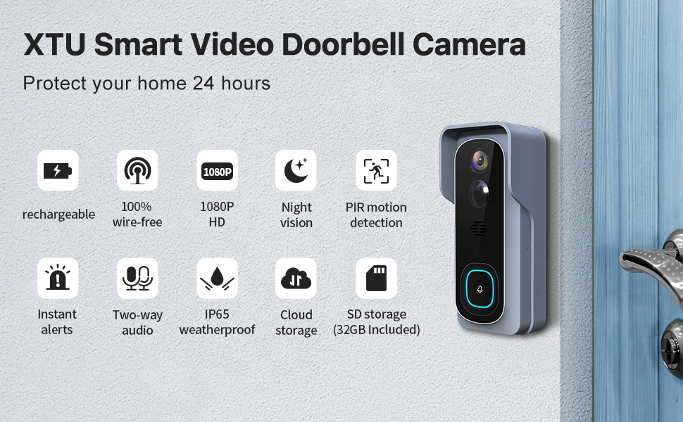 wireless video doorbell