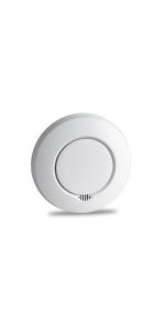 Radio smoke detector with heat detector DIN EN 14604 photoelectric interconnected fire detector funk