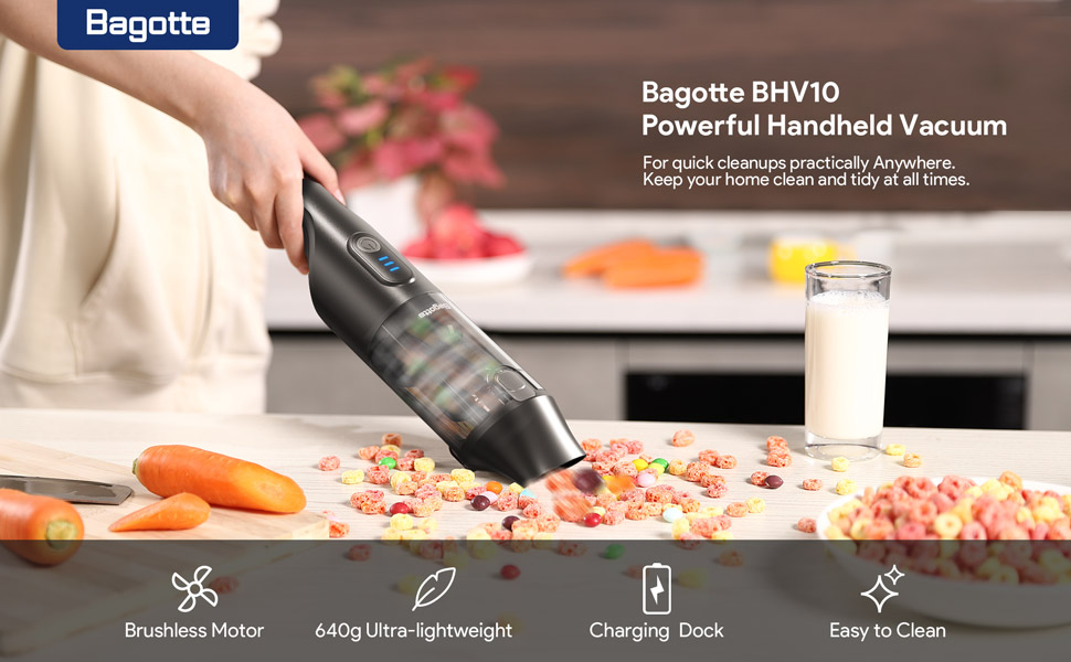 Bagotte handheld vacuum