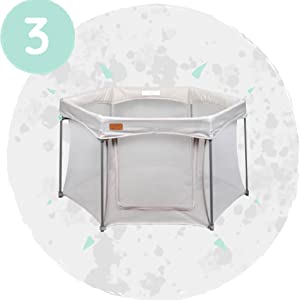 playpen, folding, foldable, Joy, compact