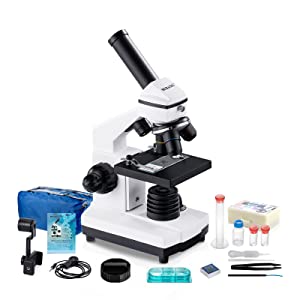2000X Microscopes for kids students adults microscope slides Biological School Laboratory Monocular