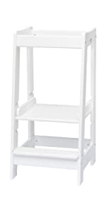 Stepup Baby white kitchen helper stand