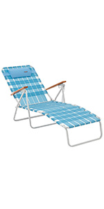 Sun lounger with headrest