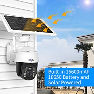 Hiseeu solar PTZ camera