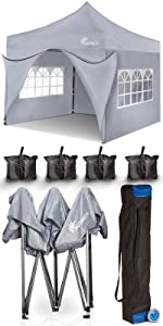 grey gazebbo with walls
