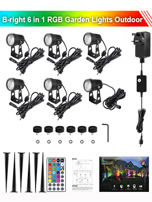 rgb garden light package