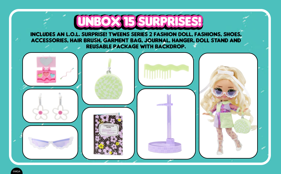 L.O.L. Surprise Tweens-Goldie Twist