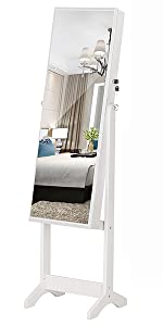 Mirror Jewelry Cabinet