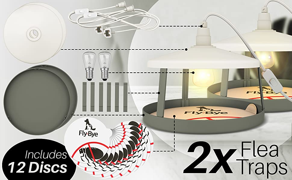 Flea Traps trap kill killer bomb dog cat fleas collar spray powder drops treatment bed bugs mite