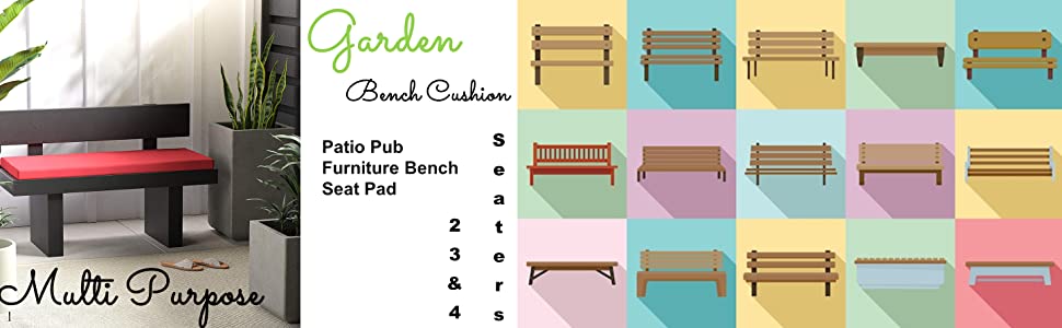 Garden Bench Cushion