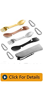Camping 4pcs Multi-function Tableware Utensil