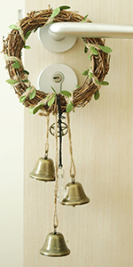 Adove Witch Bells Door Knob Hanger Handmade Witchcraft Decor