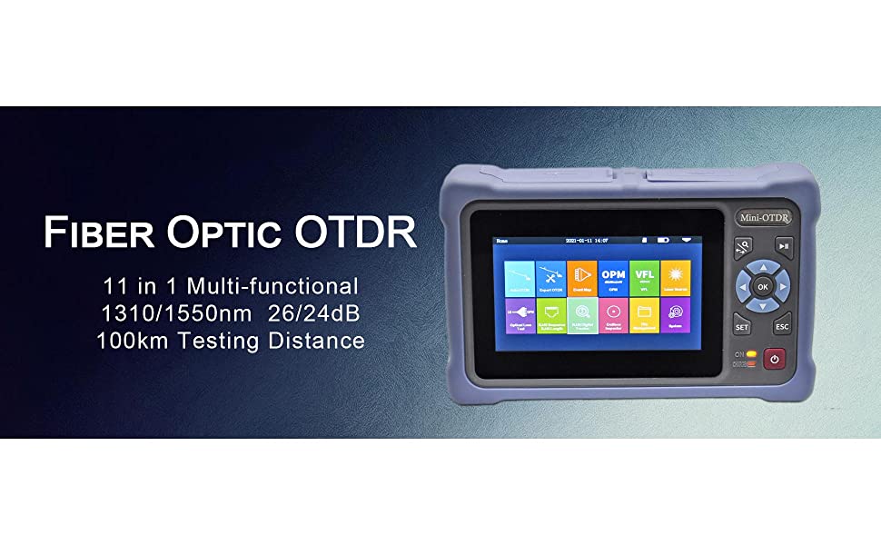 QIIRUN OTDR Fiber Optic Tester NK4000D