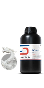 Siraya Tech White ABS-Like 3D Printer Resin Fast 405nm UV-Curing Non-Brittle High Precision