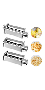 3-in-1 Pasta Maker Attachments