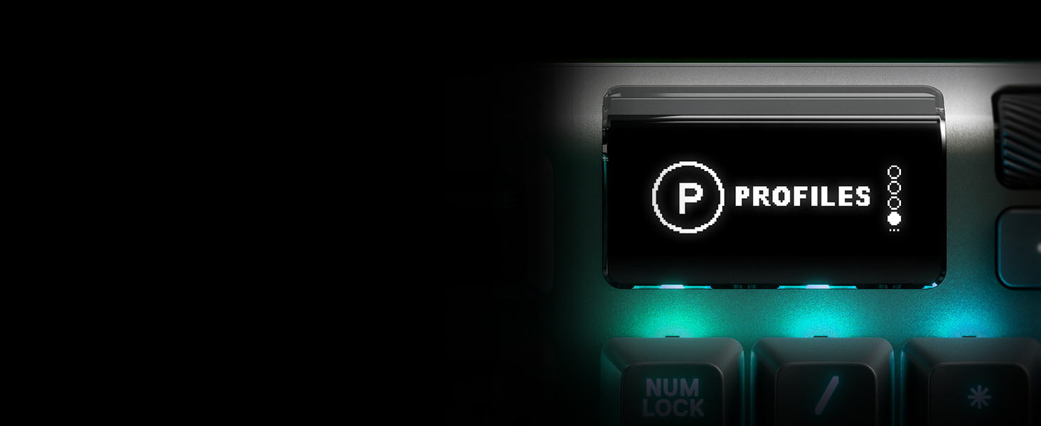 SteelSeries Apex 7 TKL - Mechanical Gaming Keyboard â€“ OLED Smart Display