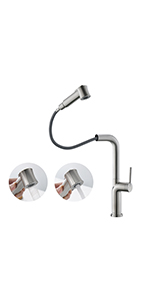 Brushed Nickel Kitchen Tap