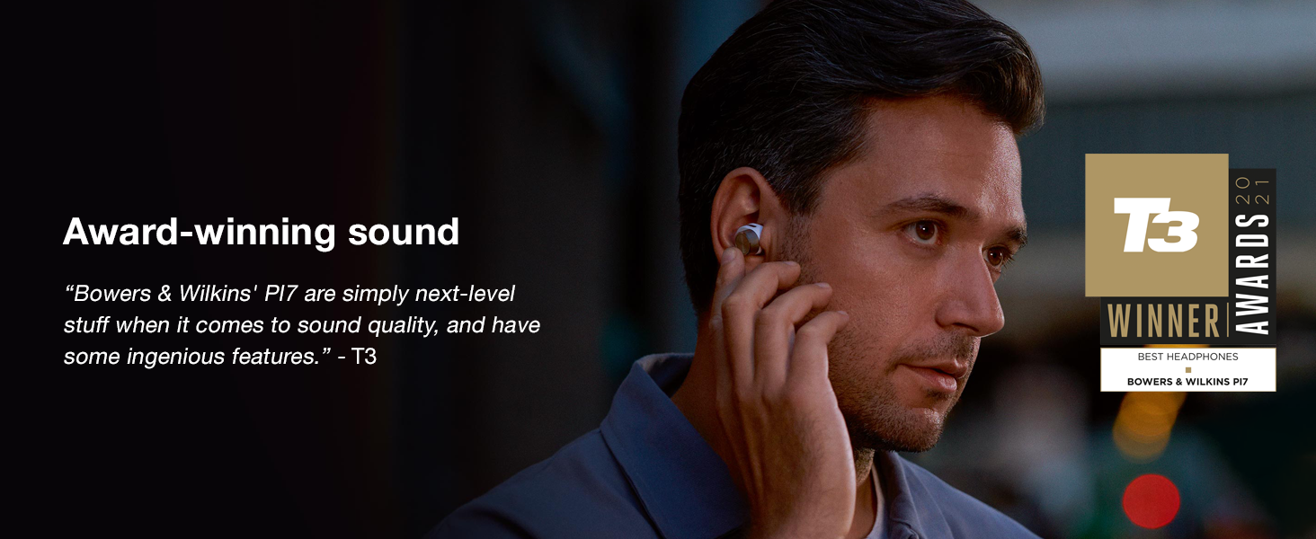 Bowers & Wilkins PI7 True Wireless Headphones