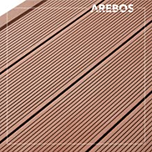 4252023104142 _Solardusche 35l Silber mit Bodenelement Holzoptik