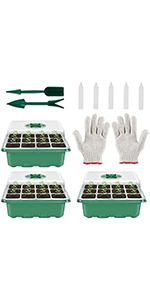 Seeding Trays with Lids