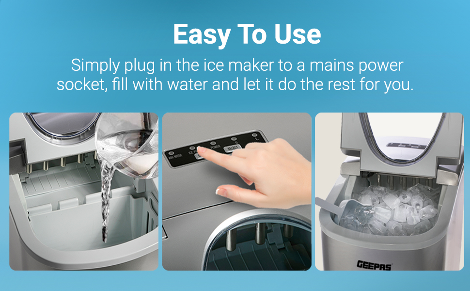 ice maker cube machine crusher small freezer drinks fridge water cooler trays cubes cream freezers