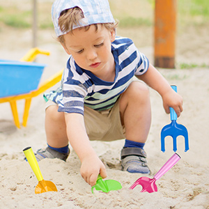kids watering can shovel