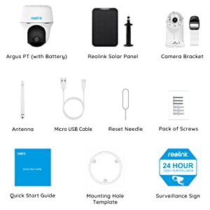 wireless battery solar spotlight camera