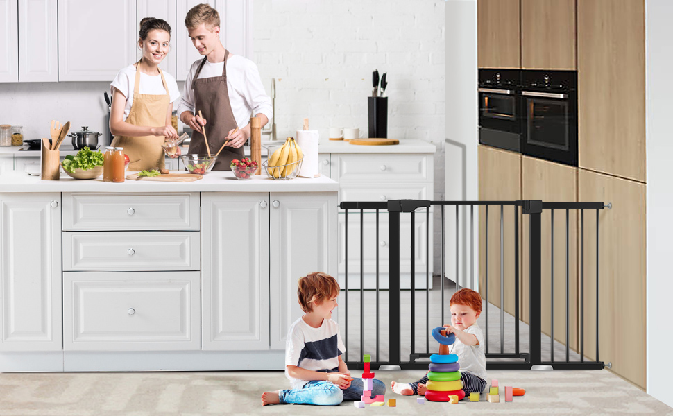 stair gate for baby and dog