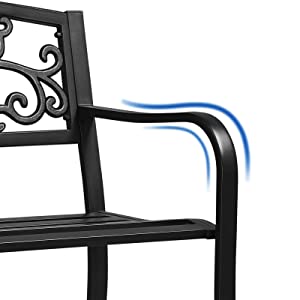 outdoor bench