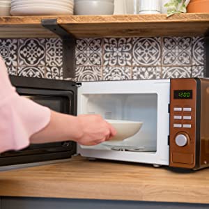 RHMD804CP 17 Litre Copper Digital Microwave