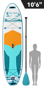 DIG SPORT STAND UP PADDLE BOARD INFLATABLE