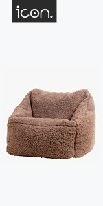 Kids Teddy Bear Berber fleece armchair bean bag filled childrens beanbags for girls and boys