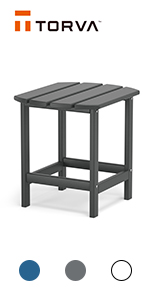 side table Patio Adirondack Side Table Outdoor Rectangular End Table