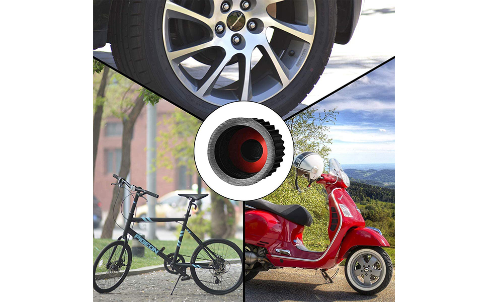 Rubber o-ring gasket inside