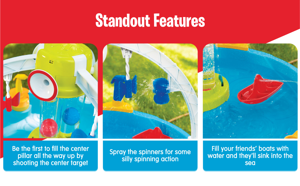 Fun Zone Battle Splash Water Table